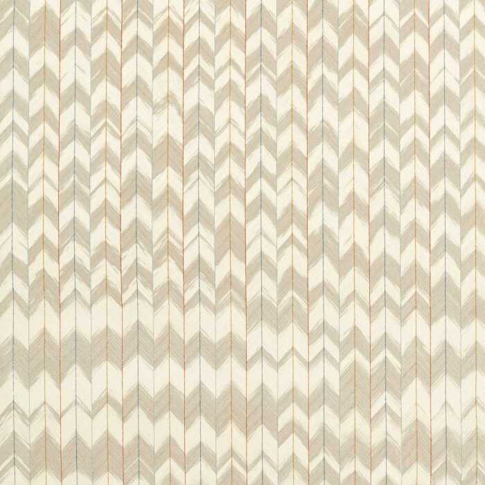 Suisai Taupe/Paprika/First Light Fabric by Harlequin