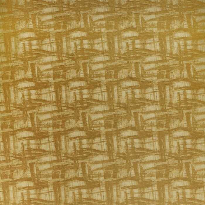 Translate Gold Fabric by Harlequin