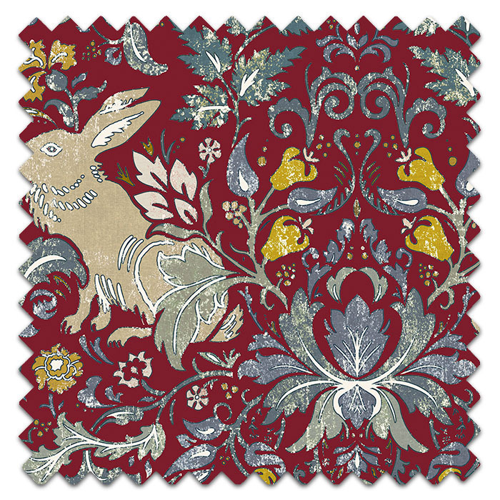 Swatch of Tresco Claret