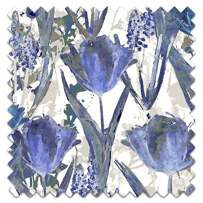 Swatch of Tulips Ink