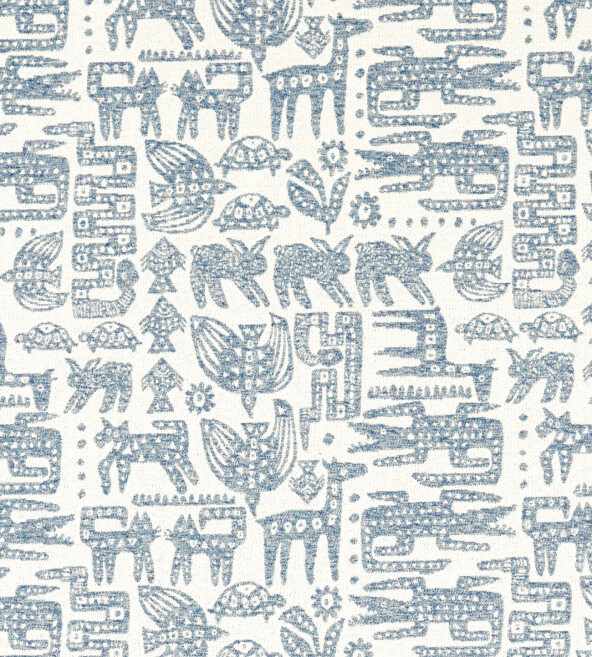 Twycross Mist Fabric by Scion