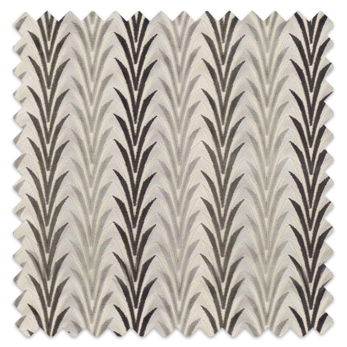 Swatch of Velika Charcoal/Platinum/Silver