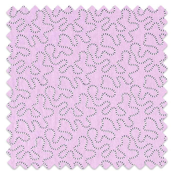 Swatch of Wiggle Amethyst/Lapis