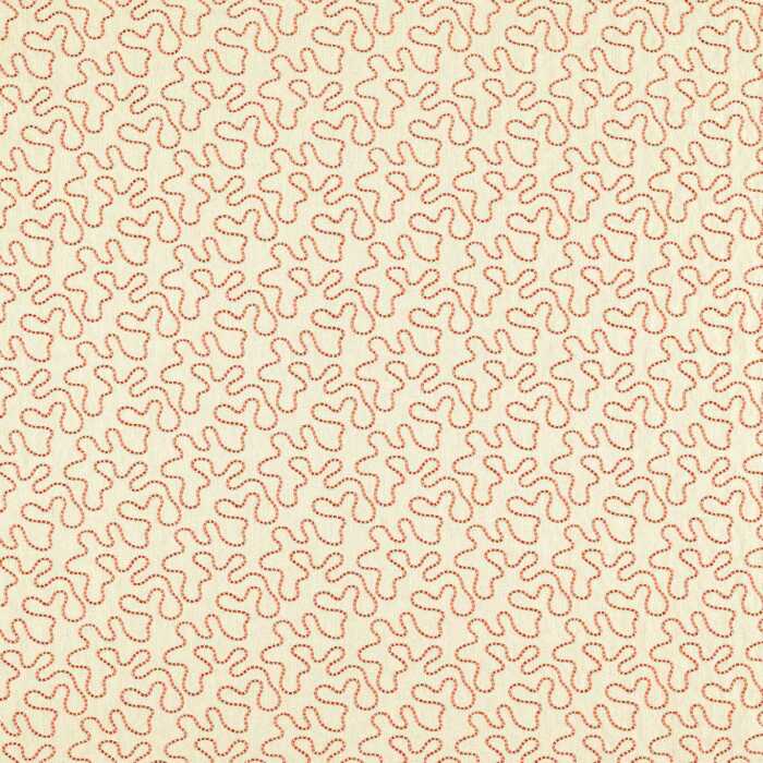 Wiggle Linen/Carnelian Fabric by Harlequin