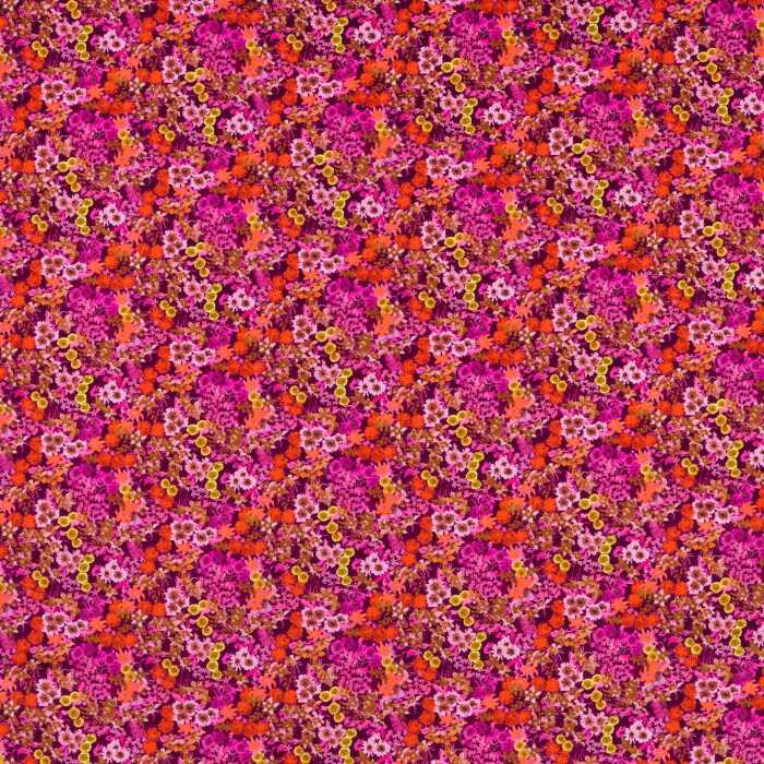 Wildflower Meadow Carnelian/Spinel/Amethyst Fabric by Harlequin