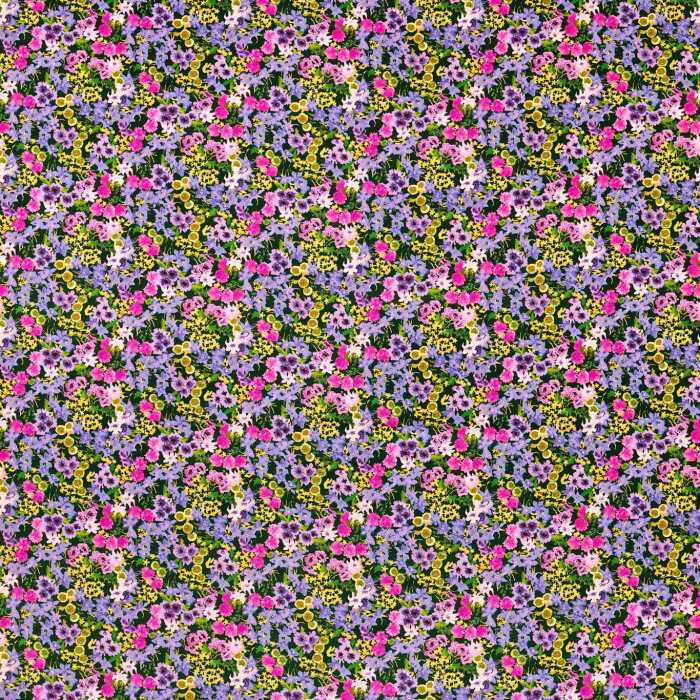 Wildflower Meadow Emerald/Amethyst/Spinel Fabric by Harlequin