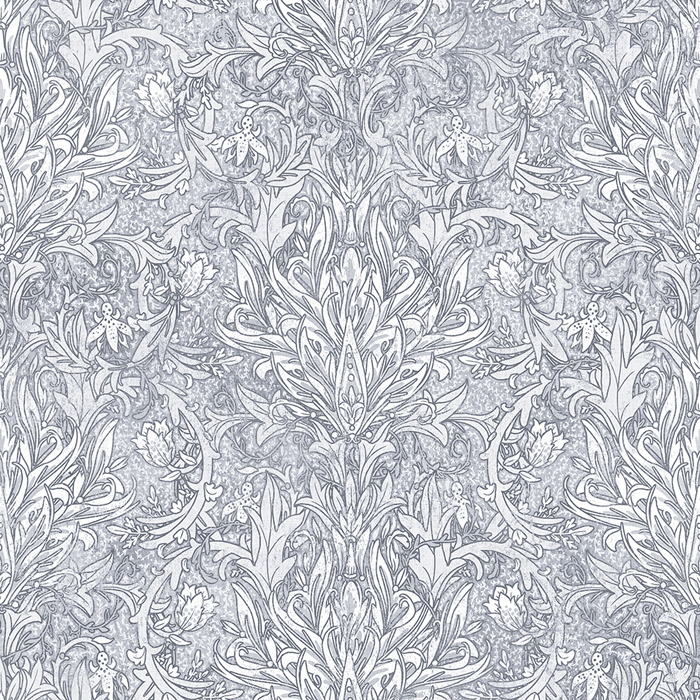 Wisley Dove Fabric by Chess
