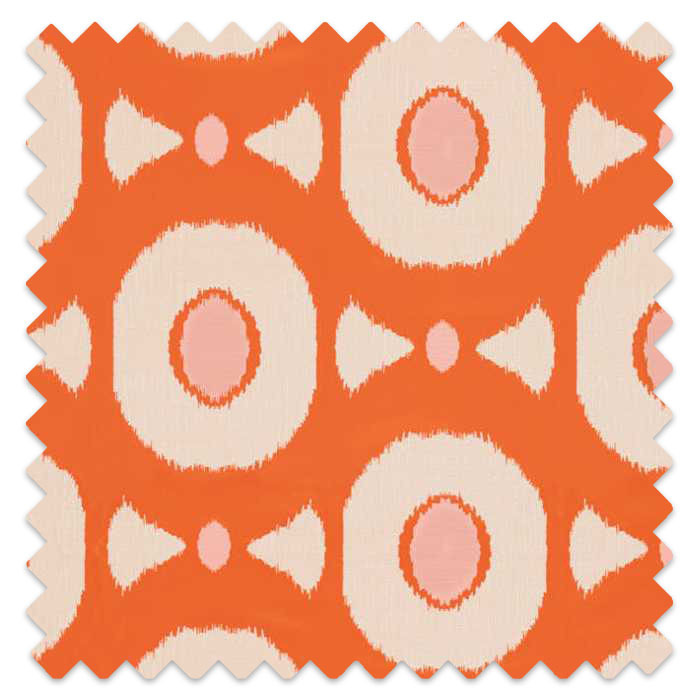 Swatch of Zinnia Clementine/Peony