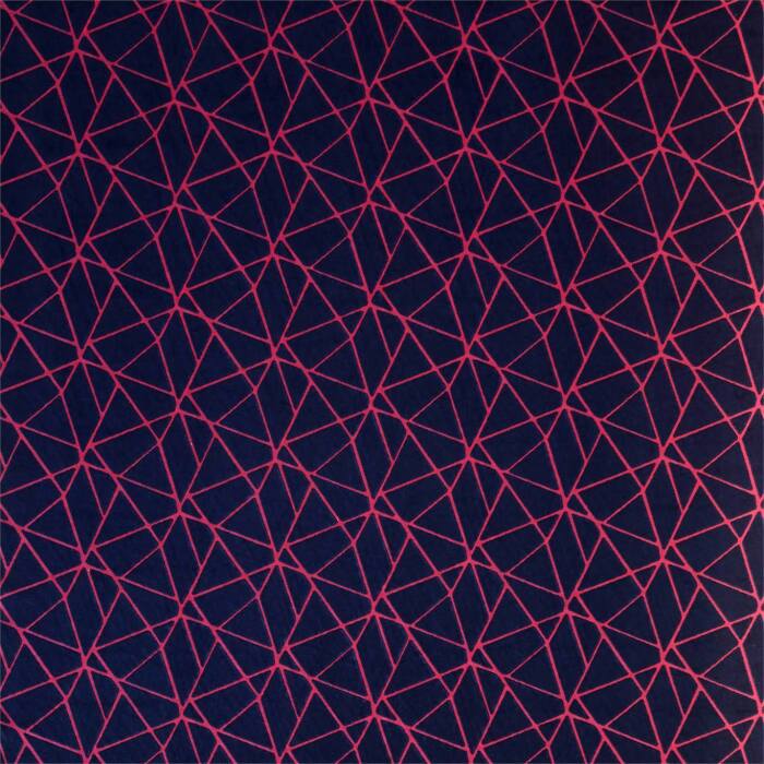 Zola Neptune/Cerise Fabric by Harlequin