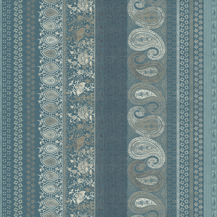 Banyan Kingfisher Fabric by Chess
