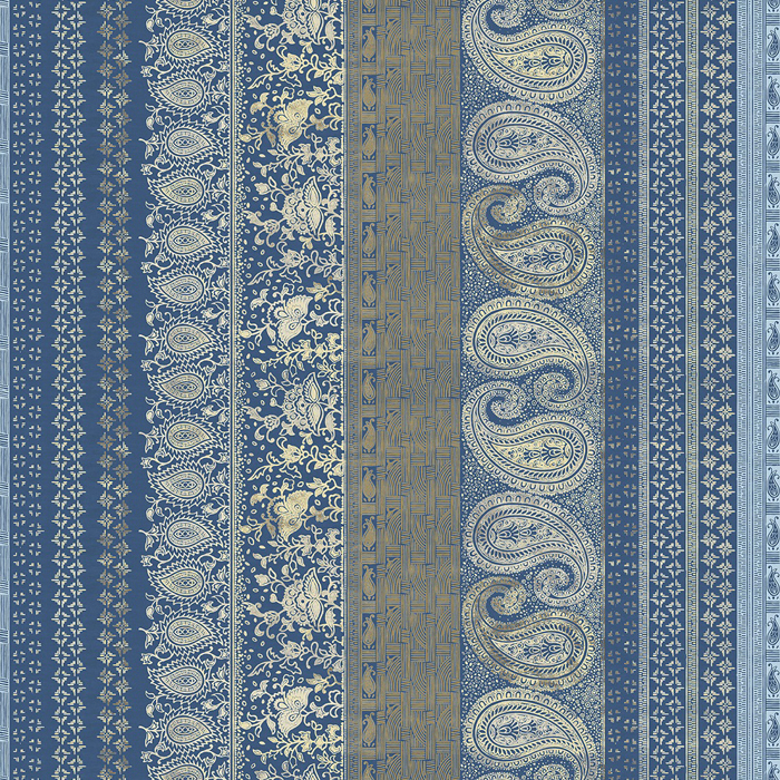 Banyan Sapphire Fabric by Chess