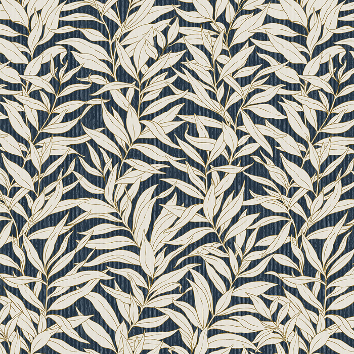 Compton Navy Fabric by Chess