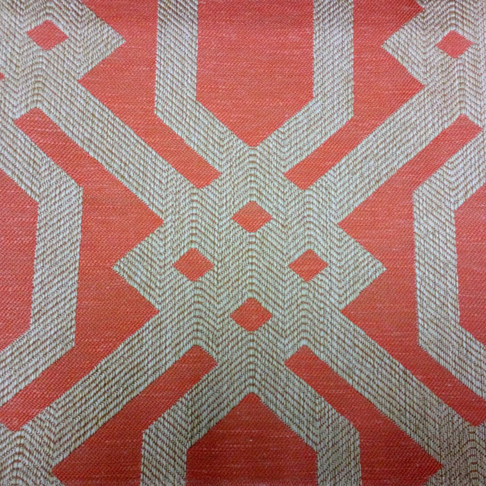 Luxor Coral Fabric by Chess