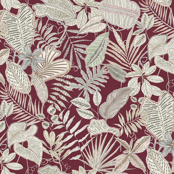 Sherbourne Mulberry Fabric by Chess
