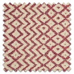 Swatch of Cheslyn Claret Cream