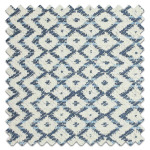 Swatch of Cheslyn Indigo Ivory Swatch of Cheslyn Indigo Ivory