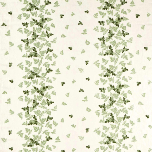 Made To Measure Curtains Alices Fern Silver Green