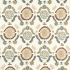 Annabels Suzani Embroidery Mineral Gritstone Fabric by Sanderson