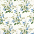 Delphinium And Lilac Larkspur Blue Fabric by Sanderson
