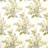 Delphinium And Lilac Meadow Moss Fabric by Sanderson