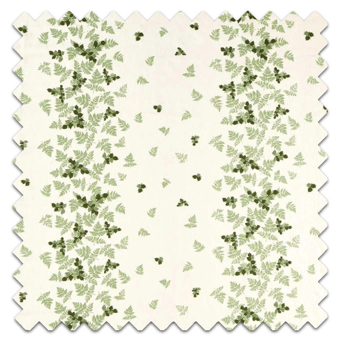 Swatch of Alices Fern Silver Green