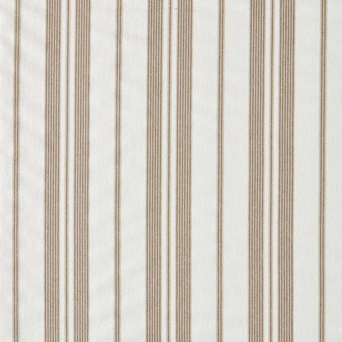 Amberley Stripe Gritstone Fabric by Sanderson