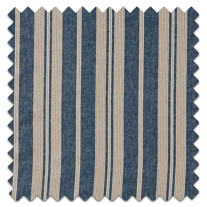 Swatch of Amberley Stripe Jodhpur Blue