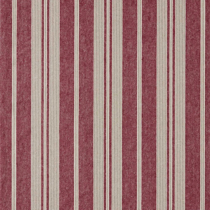Amberley Stripe Madder Fabric by Sanderson