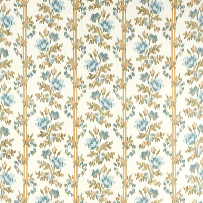 Apothecary Rose Ether Blues Fabric by Sanderson