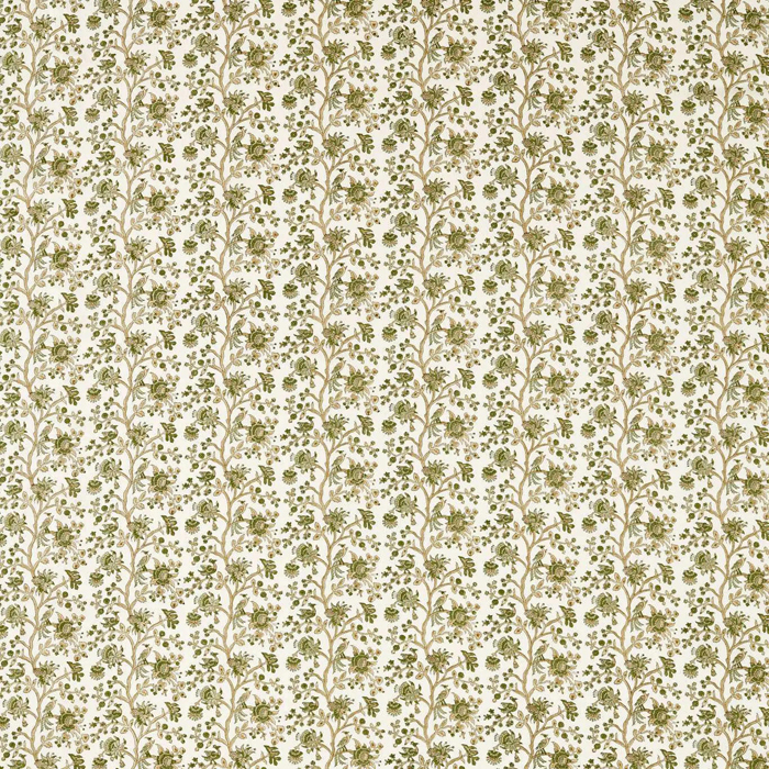 Azalea Walk Olivine Fabric by Sanderson