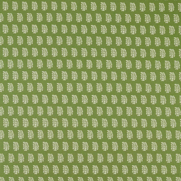 Bagru Avocado Fabric by Sanderson