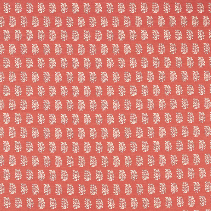 Bagru Pink Pepper Fabric by Sanderson