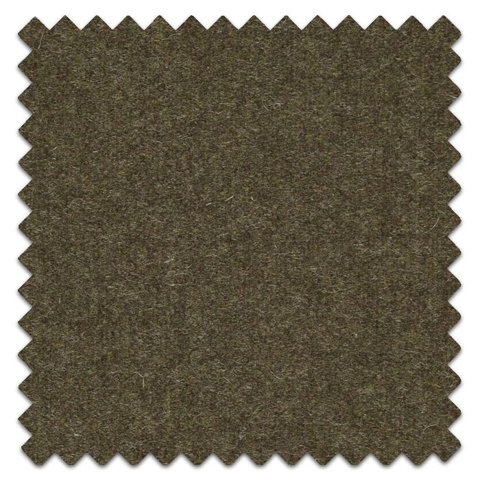 Swatch of Byron Wool Plain Moss