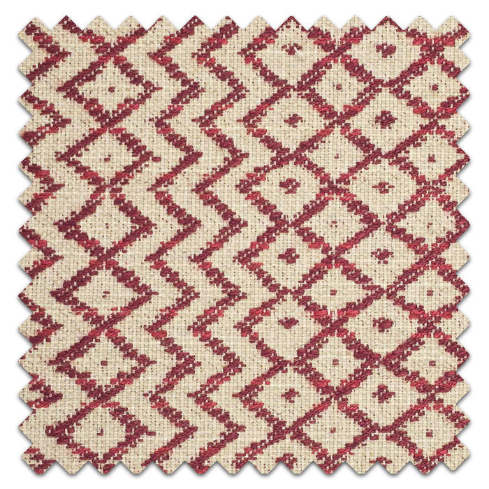 Swatch of Cheslyn Claret Cream