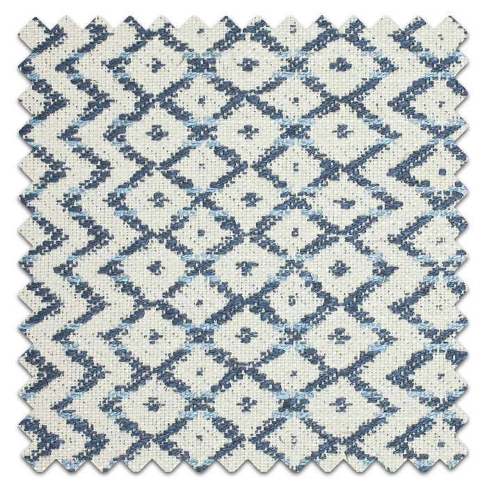 Swatch of Cheslyn Indigo Ivory