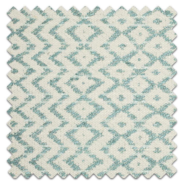 Swatch of Cheslyn Teal Cream