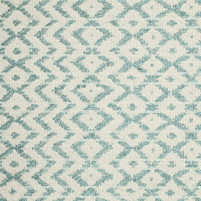 Cheslyn Teal Cream Fabric by Sanderson