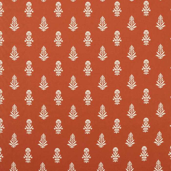 Dabu Aleppo Pepper Fabric by Sanderson