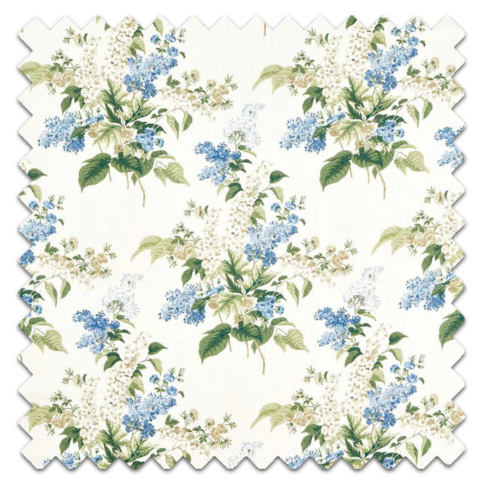 Swatch of Delphinium And Lilac Larkspur Blue