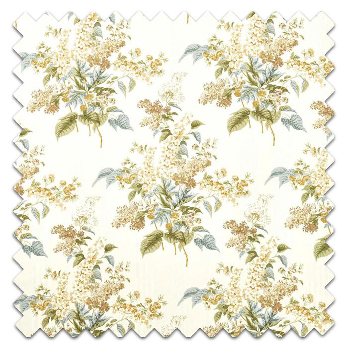 Swatch of Delphinium And Lilac Meadow Moss