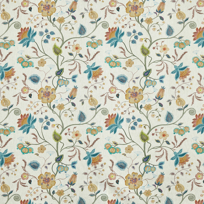 Esther Lagoon Fabric by Prestigious Textiles