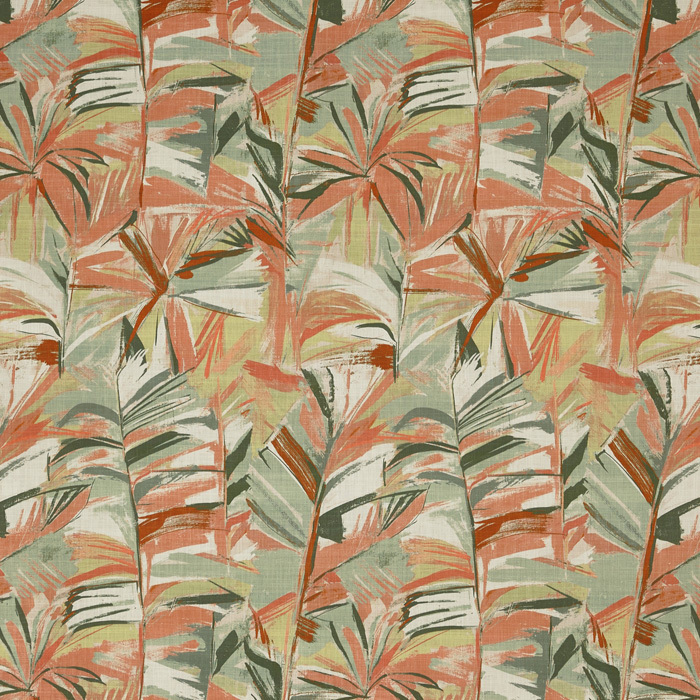 Grand Baie Papaya Fabric by Prestigious Textiles