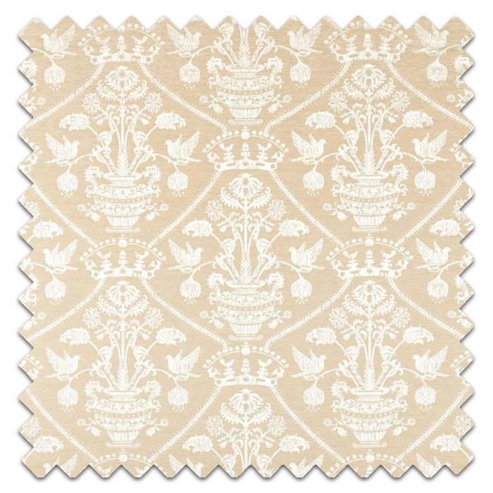 Swatch of Highgrove Damask Gritstone