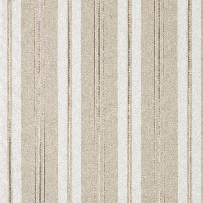 Highgrove Stripe Gritstone Fabric by Sanderson