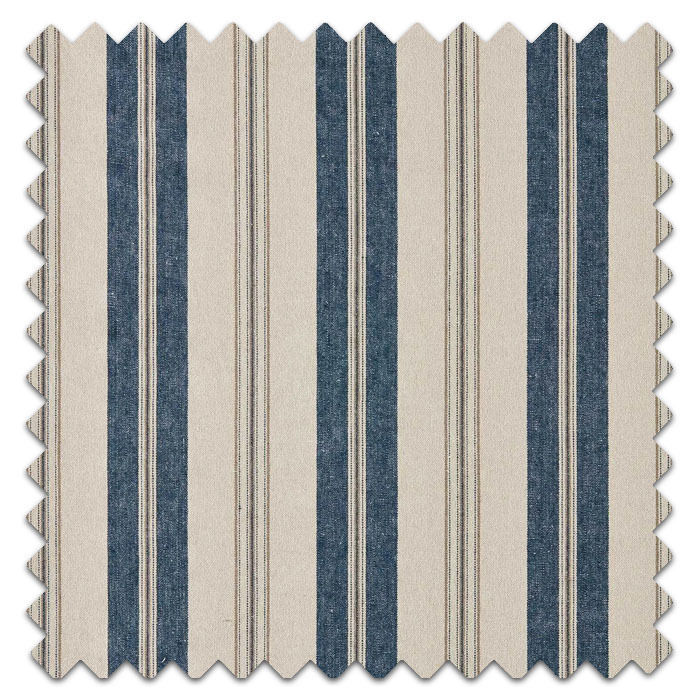 Swatch of Highgrove Stripe Jodhpur Blue