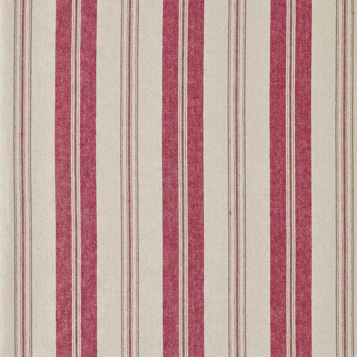 Highgrove Stripe Madder Fabric by Sanderson