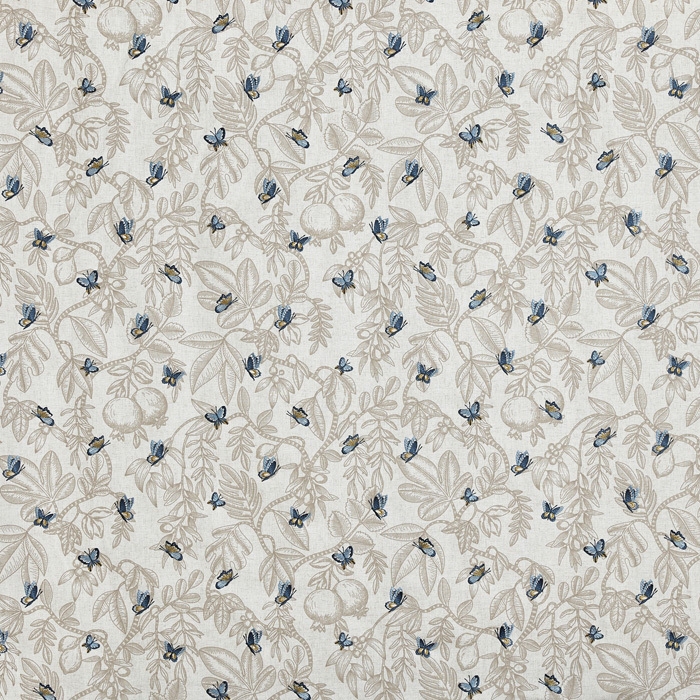 Melati Cobalt Fabric by Prestigious Textiles