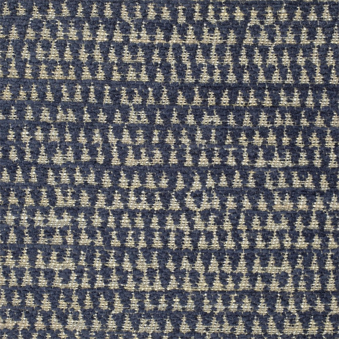Merrington Indigo Fabric by Sanderson