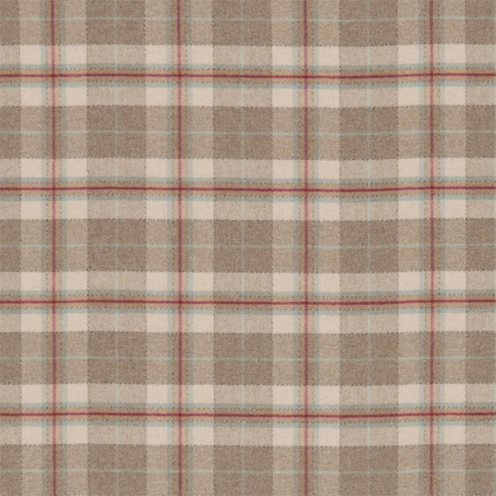 Milton Cherry Biscuit Fabric by Sanderson
