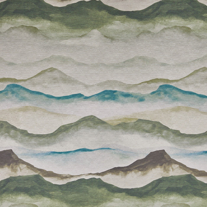 Ophelia Lilypad Fabric by Prestigious Textiles